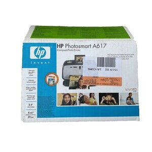 HP Photosmart A617 Compact Photo Printer Camera Pictures